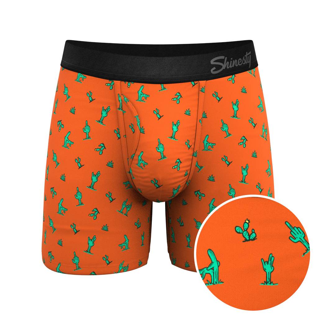 The Hokey Pokey | Cactus Ball Hammock® Pouch Underwear With Fly - Shinesty