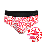 The Hot-Blooded Handbook | Valentines Ball Hammock® Pouch Underwear Briefs - Shinesty