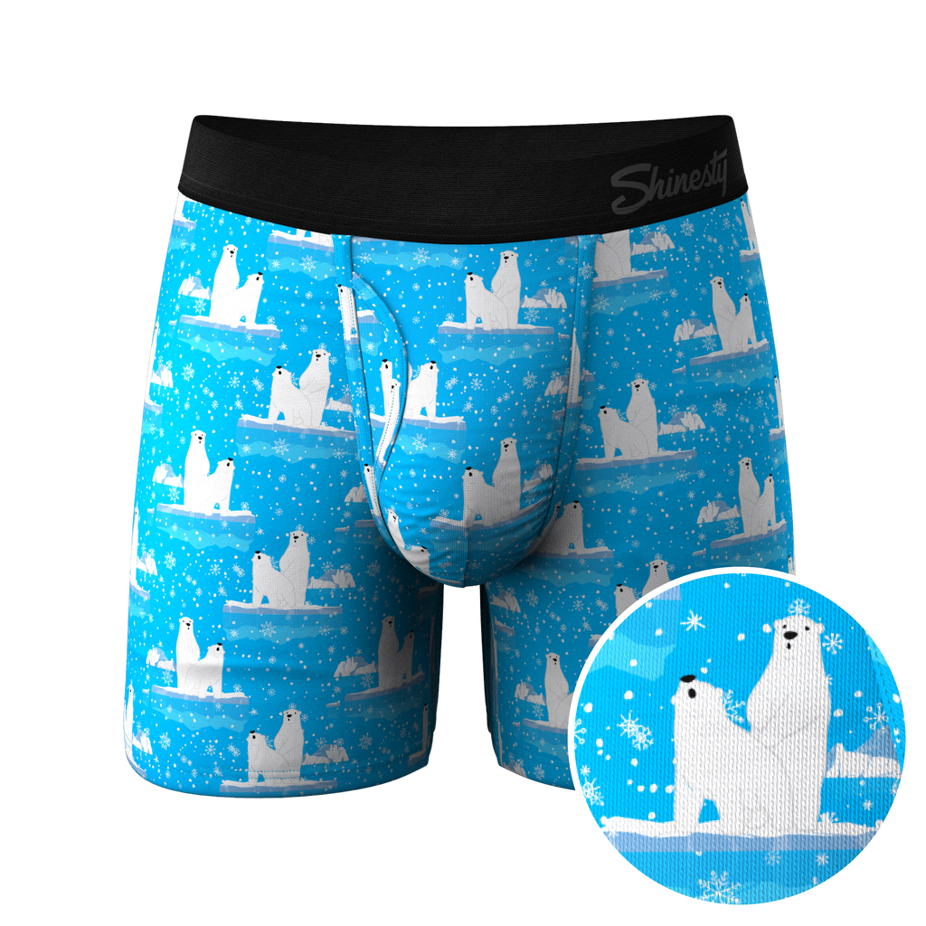 The How Coke Is Made | Polar Bear Ball Hammock® Pouch Underwear With Fly - Shinesty