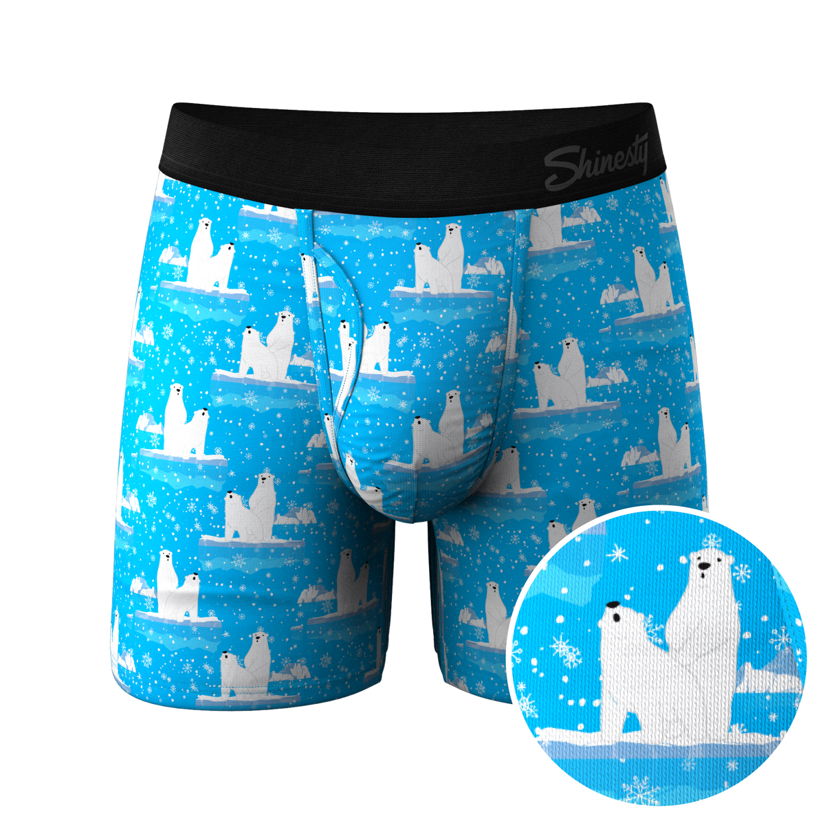 The How Coke Is Made | Polar Bear Ball Hammock® Pouch Underwear With Fly - Shinesty