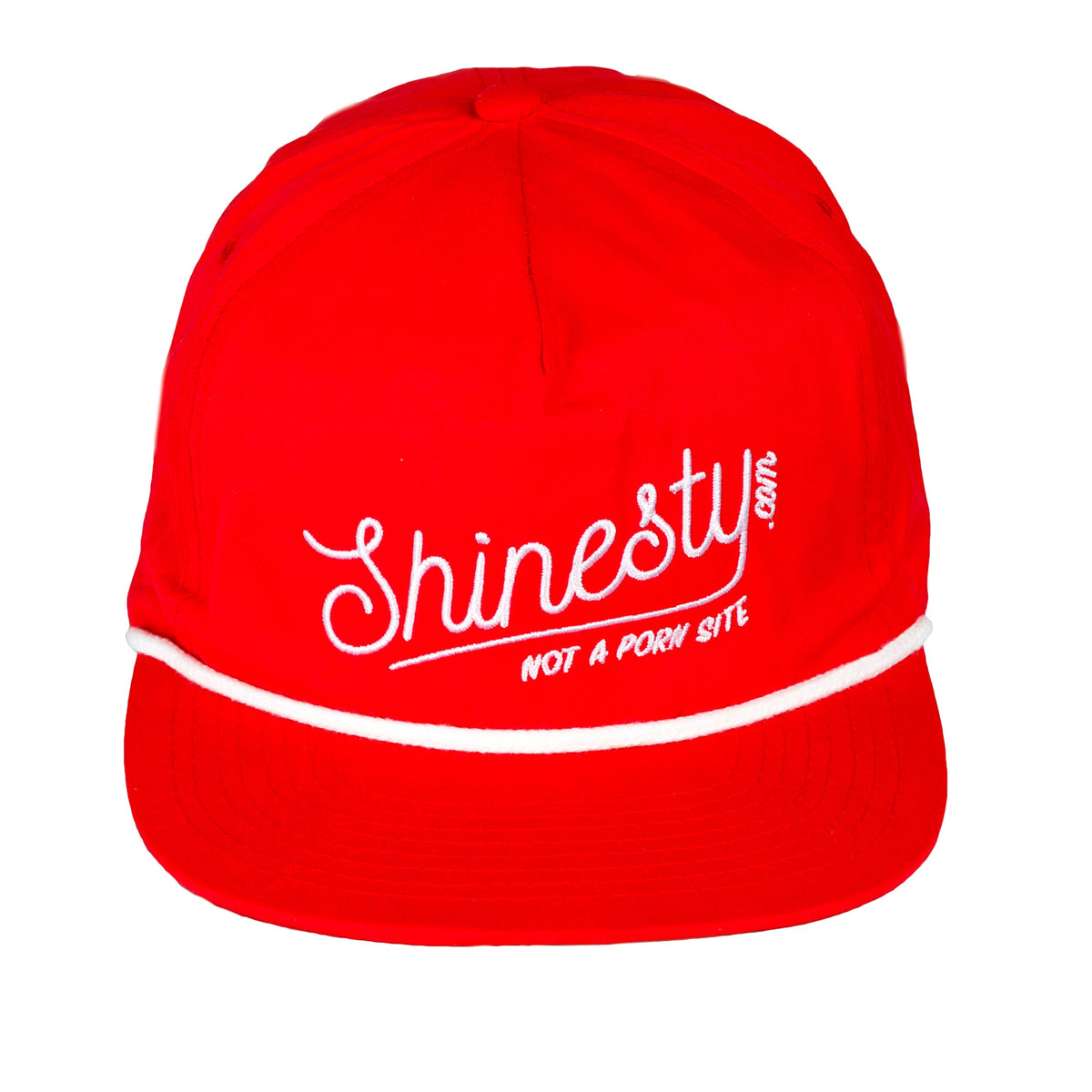We're Not A Porn Site | Shinesty Snapback Hat - Shinesty