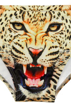 The Endangerous Leopard Print Swim Brief - Shinesty