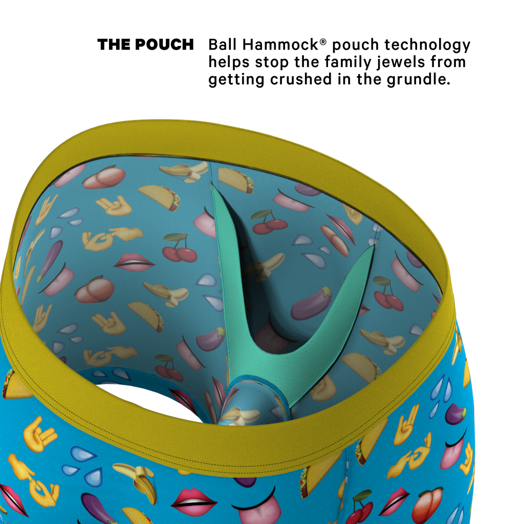 The Innuendo | Emoji Ball Hammock® Pouch Underwear - Shinesty