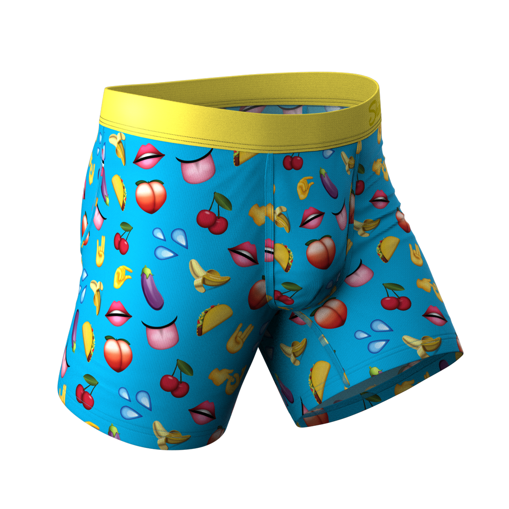 The Innuendo | Emoji Ball Hammock® Pouch Underwear - Shinesty