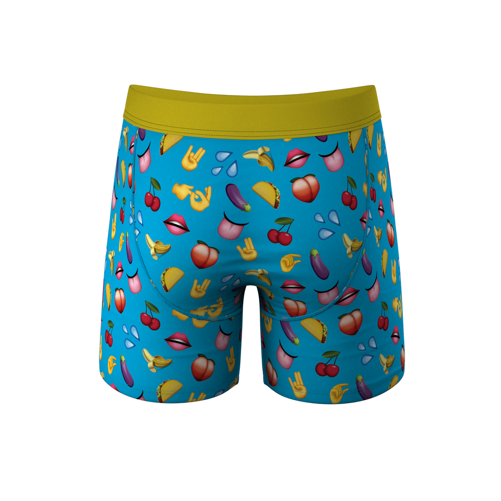 The Innuendo | Emoji Ball Hammock® Pouch Underwear - Shinesty