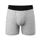 The Intramural Champ | Heathered Grey Ball Hammock® Pouch Underwear - Shinesty