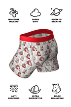 The Jailbird | Mugshot Santa Ball Hammock® Pouch Underwear - Shinesty