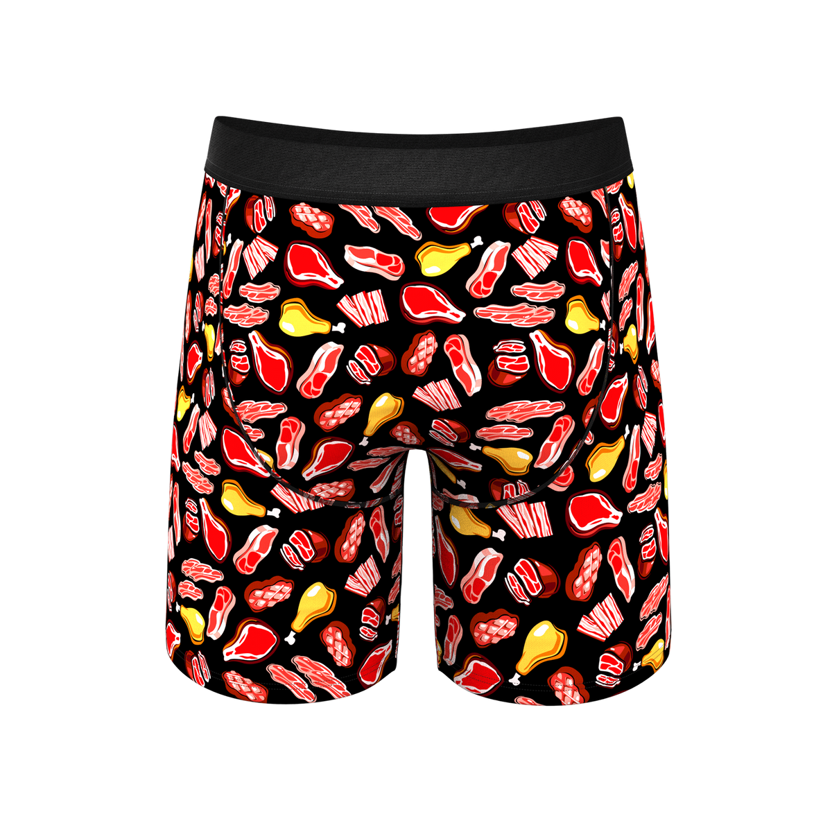 The Juicy Loins | Meat Ball Hammock® Boxer - Long Leg - Shinesty