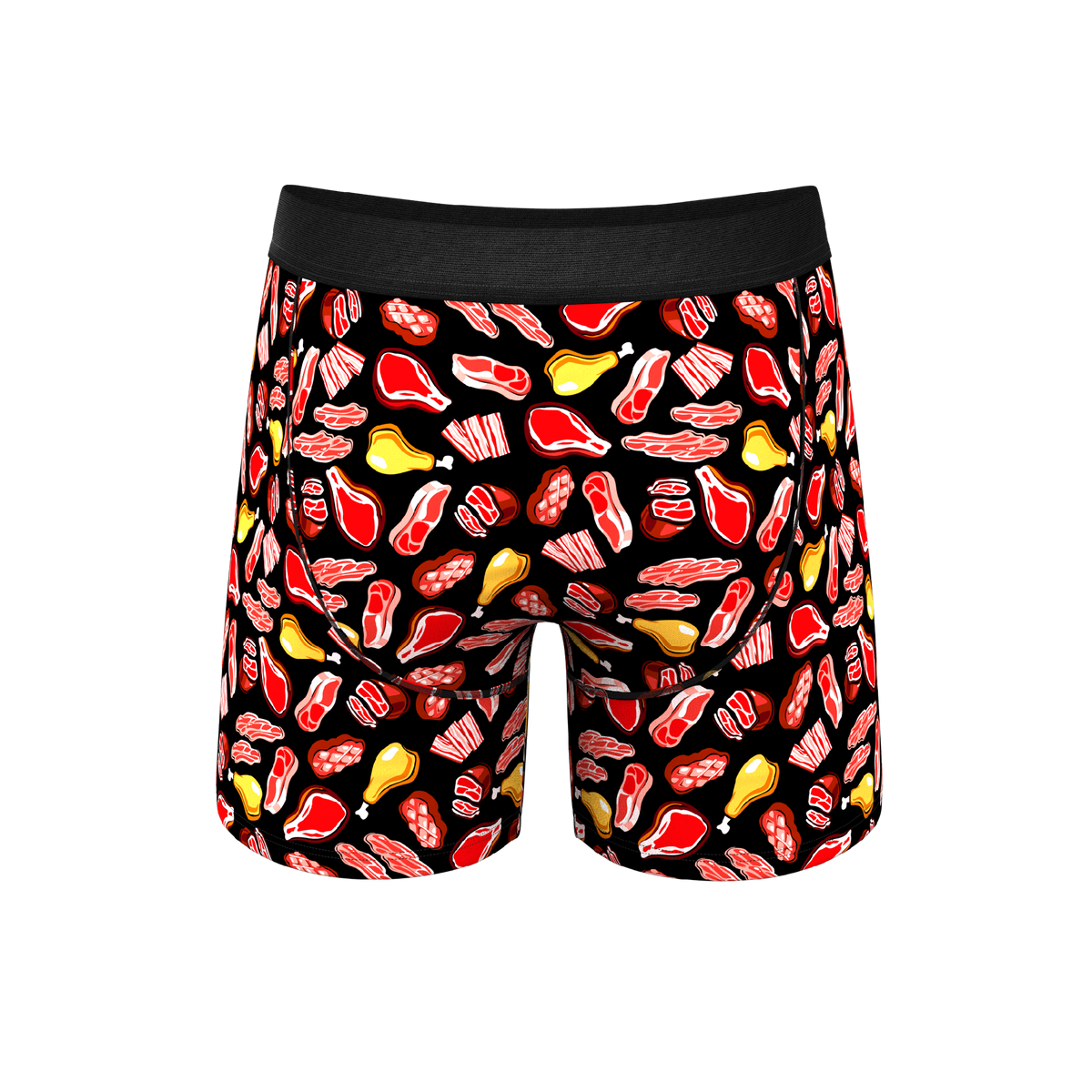 The Juicy Loins | Meat Ball Hammock® Pouch Underwear With Fly - Shinesty