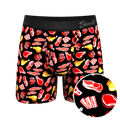 The Juicy Loins | Meat Ball Hammock® Pouch Underwear With Fly - Shinesty