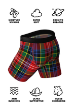 The Kiss Me There | Mistletoe Ball Hammock® Boxer - Long Leg - Shinesty