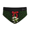 The Kiss Me There | Mistletoe Ball Hammock® Pouch Underwear Briefs - Shinesty