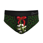 The Kiss Me There | Mistletoe Ball Hammock® Pouch Underwear Briefs - Shinesty