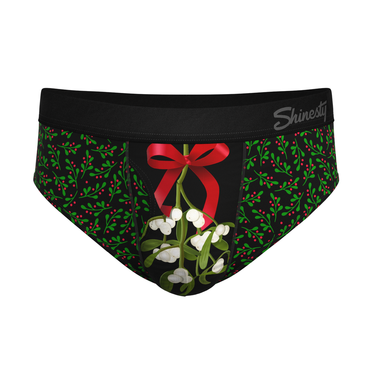 The Kiss Me There | Mistletoe Ball Hammock® Pouch Underwear Briefs - Shinesty