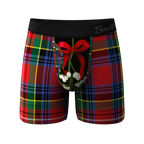 The Kiss Me There | Mistletoe Ball Hammock® Pouch Underwear With Fly - Shinesty