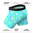 The Like Rabbits | Easter Animals Ball Hammock® Pouch Underwear With Fly - Shinesty
