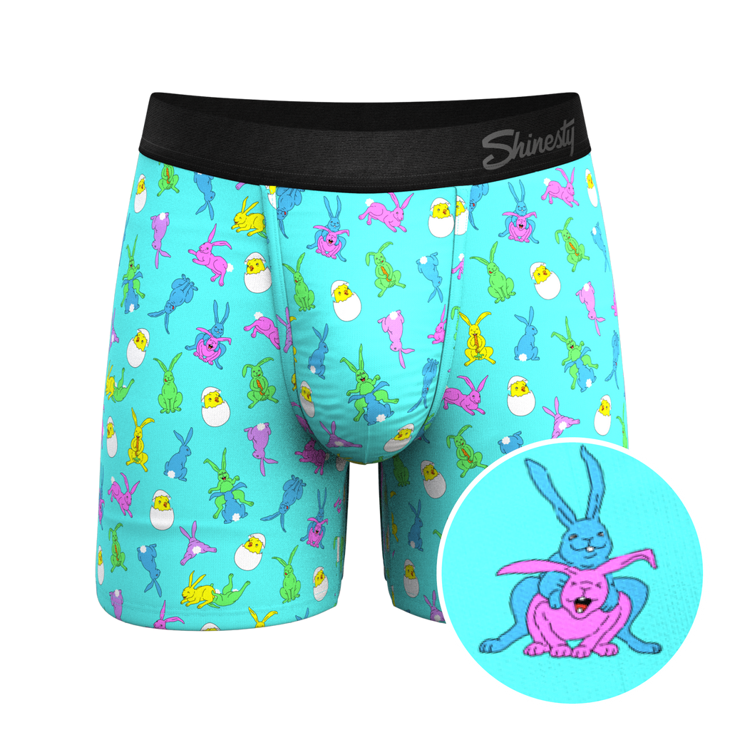 The Like Rabbits | Easter Animals Ball Hammock® Pouch Underwear - Shinesty