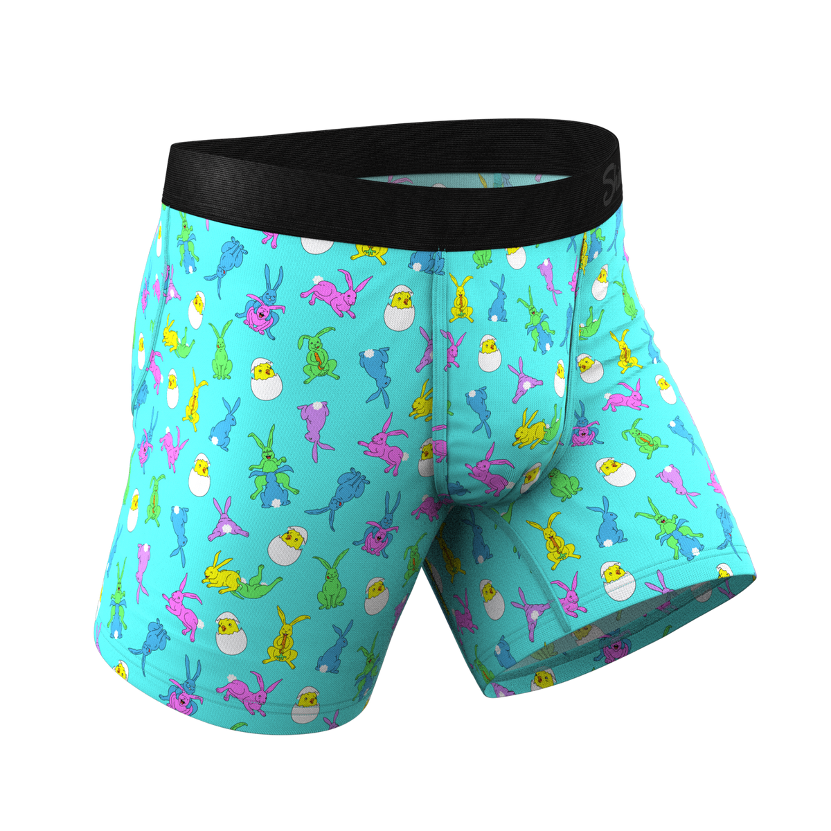 The Like Rabbits | Easter Animals Ball Hammock® Pouch Underwear - Shinesty