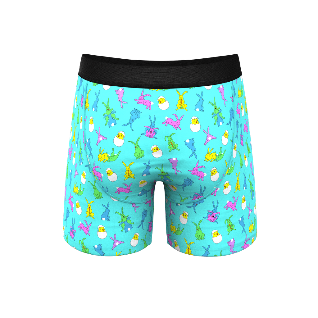 The Like Rabbits | Easter Animals Ball Hammock® Pouch Underwear - Shinesty