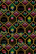 The Live Laugh Lube | Western Floral Pattern Boob Hammock™ Scoop Bralette - Shinesty