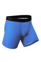 The Manhattan Man | Light Blue Stars Ball Hammock® Pouch Underwear - Shinesty