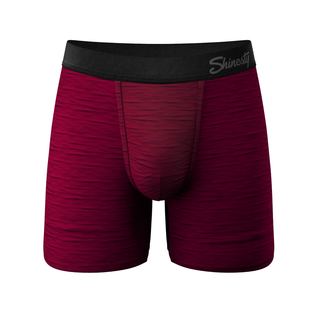 The Mars Landing | Red Space Dye Ball Hammock® Boxer Briefs - Shinesty