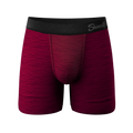 The Mars Landing | Red Space Dye Ball Hammock® Boxer Briefs - Shinesty