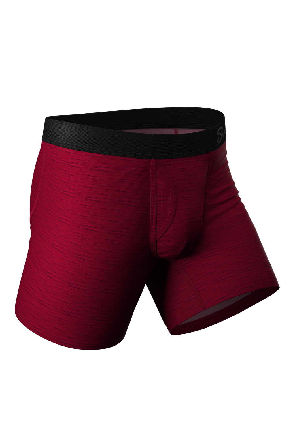 The Mars Landing | Red Space Dye Ball Hammock® Boxer Briefs - Shinesty
