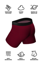 The Mars Landing | Red Space Dye Ball Hammock® Boxer Briefs - Shinesty