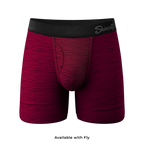 The Mars Landing | Red Space Dye Ball Hammock® Boxer Briefs - Shinesty