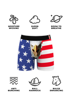 The Patriotic Pair | American Ball Hammock® and Thong Pack - Shinesty