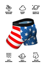 The Patriotic Pair | Ball Hammock® With Fly and Thong Pack - Shinesty