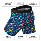 The Meateorite | Asteroid Ball Hammock® Boxer - Long Leg - Shinesty