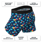 The Meateorite | Asteroid Ball Hammock® Pouch Underwear With Fly - Shinesty