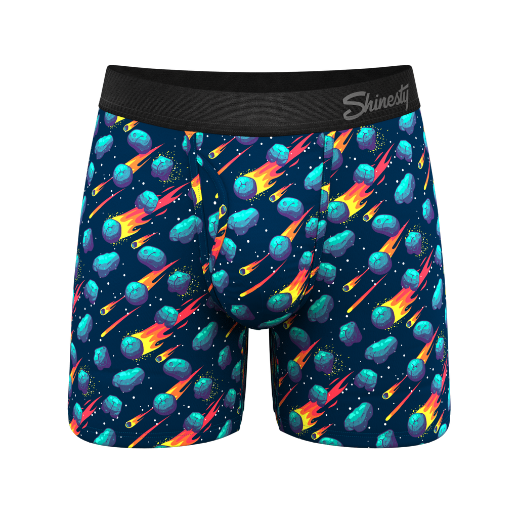 The Meateorite | Asteroid Ball Hammock® Pouch Underwear With Fly - Shinesty