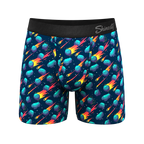 The Meateorite | Asteroid Ball Hammock® Pouch Underwear With Fly - Shinesty