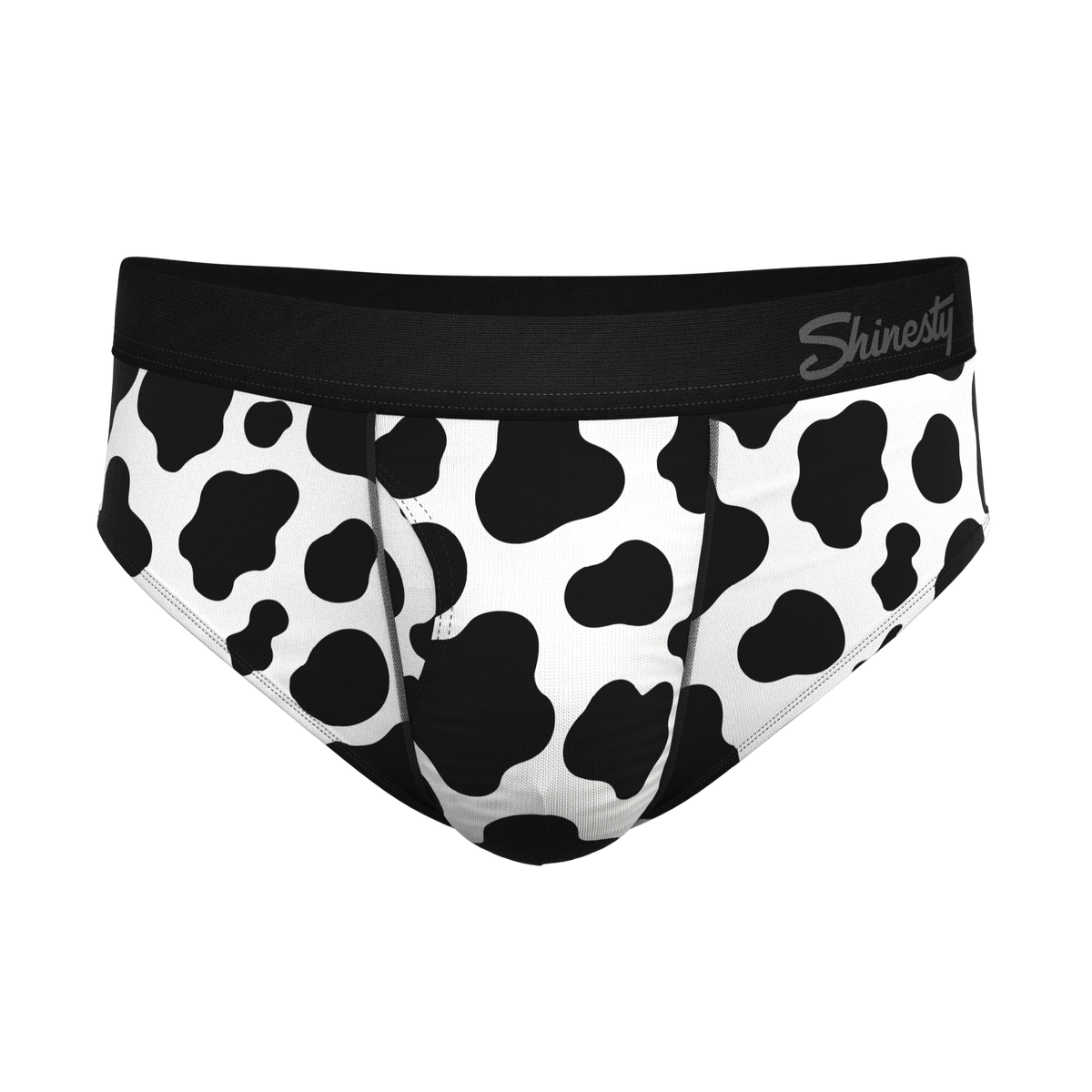 The Milk Me | Cow Print Ball Hammock® Pouch Underwear Briefs - Shinesty