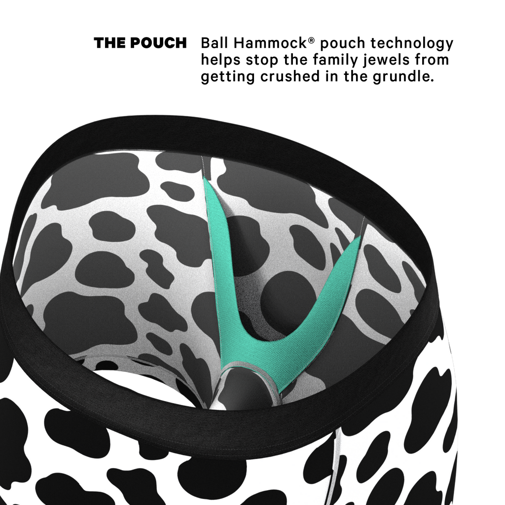 The Milk Me | Cow Print Ball Hammock® Pouch Underwear - Shinesty