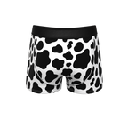 The Milk Me | Cow Print Ball Hammock® Pouch Trunk Underwear - Shinesty