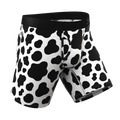 The Milk Me | Cow Print Ball Hammock® Boxer - Long Leg - Shinesty