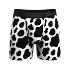 The Milk Me | Cow Print Ball Hammock® Pouch Underwear - Shinesty