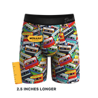 The Mixtape | Cassette Tapes Ball Hammock® Boxer - Long Leg - Shinesty