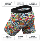 The Mixtape | Cassette Tapes Ball Hammock® Boxer - Long Leg - Shinesty