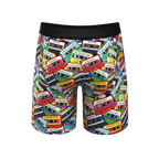 The Mixtape | Cassette Tapes Ball Hammock® Boxer - Long Leg - Shinesty