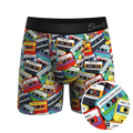 The Mixtape | Cassette Tapes Ball Hammock® Pouch Underwear with fly - Shinesty