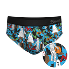 The Monster Smash | Halloween Characters Ball Hammock® Pouch Underwear Briefs - Shinesty