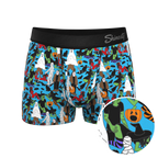The Monster Smash | Halloween Characters Ball Hammock® Pouch Trunks Underwear - Shinesty