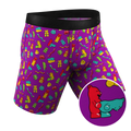 The Naughty Bears | Gummy Bear Ball Hammock® Boxer - Long Leg - Shinesty
