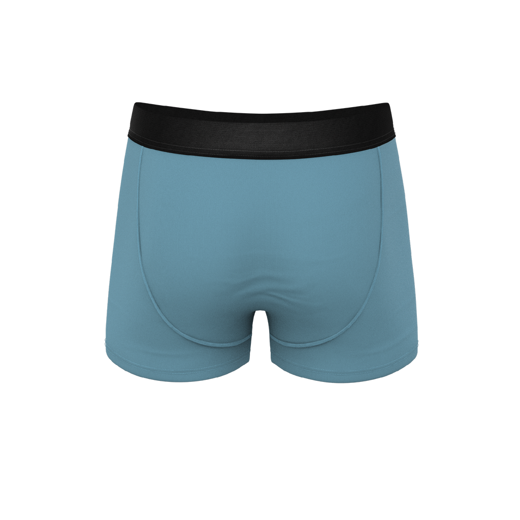 The Neptune | Slate Blue Ball Hammock® Pouch Trunks Underwear - Shinesty