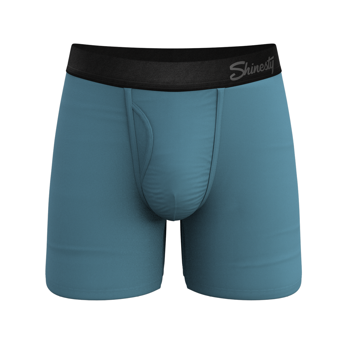 The Neptune | Slate Blue Ball Hammock® Pouch Underwear With Fly - Shinesty